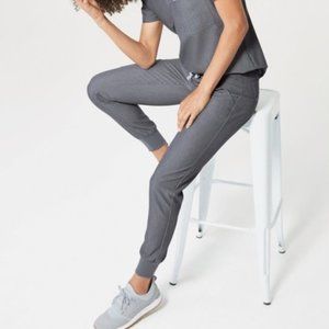 FIGS Women's Zamora™ Jogger Scrub Pants Graphite XXS PETITE